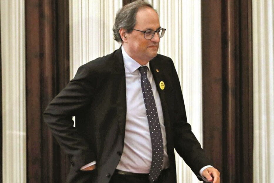 Divisões no bloco separatista deixam o governo de Torra na corda bamba 