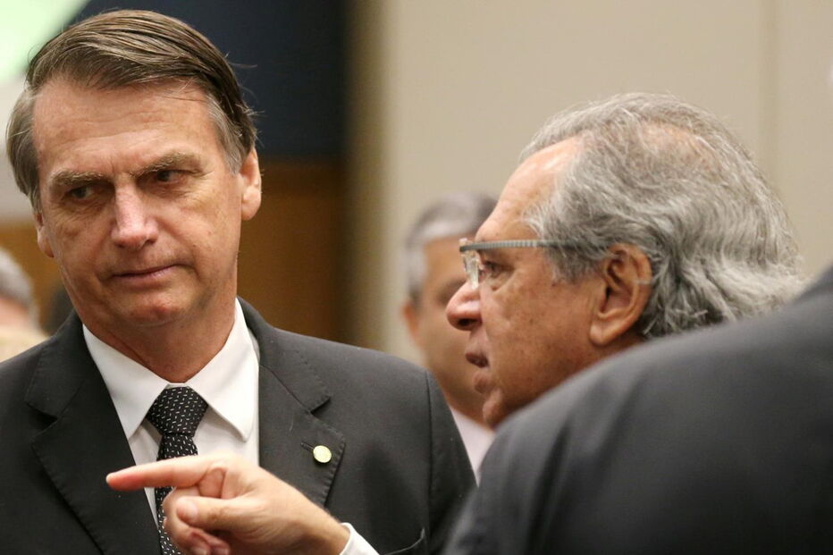 Paulo Guedes e Bolsonaro