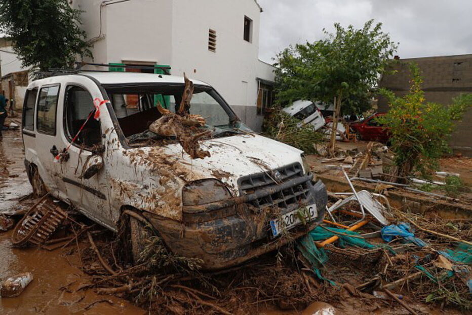 Tempestade em Maiorca, Espanha