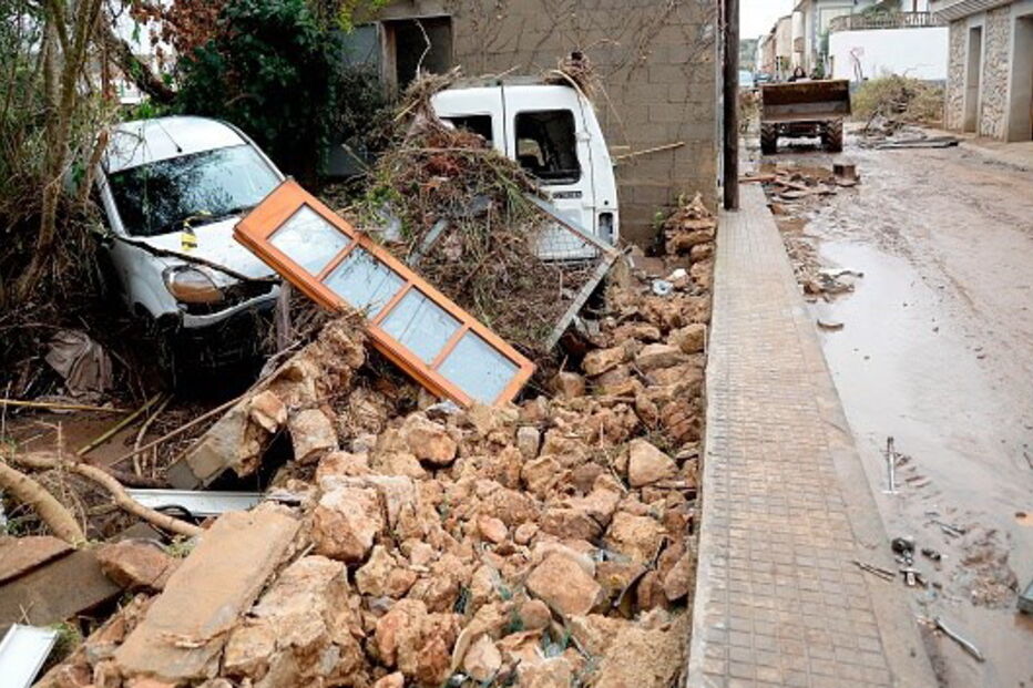 Tempestade em Maiorca, Espanha