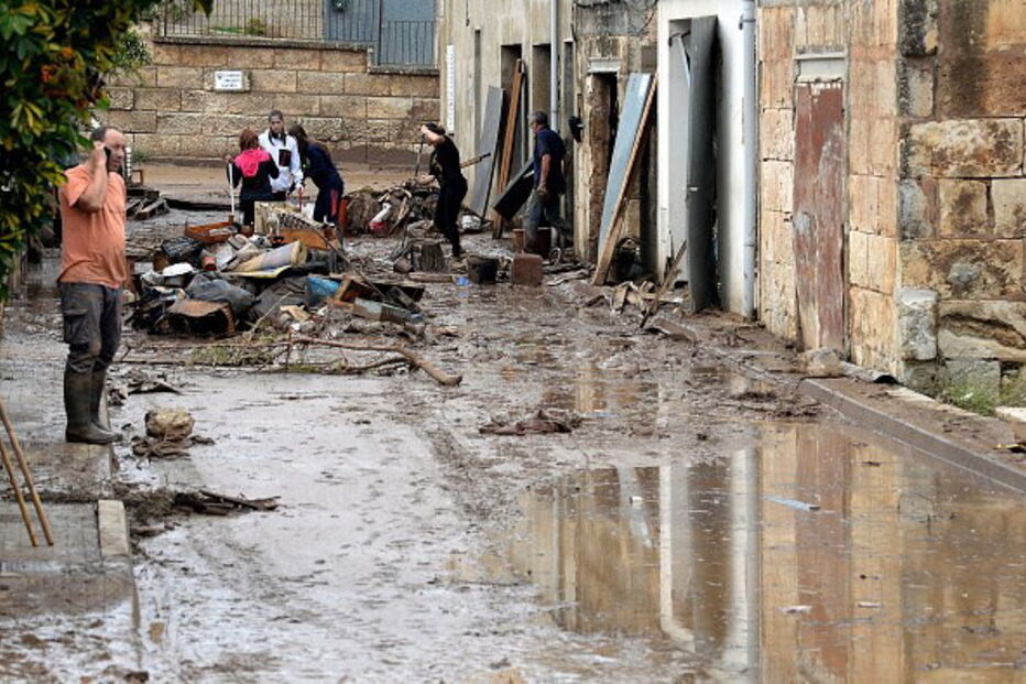 Tempestade em Maiorca, Espanha