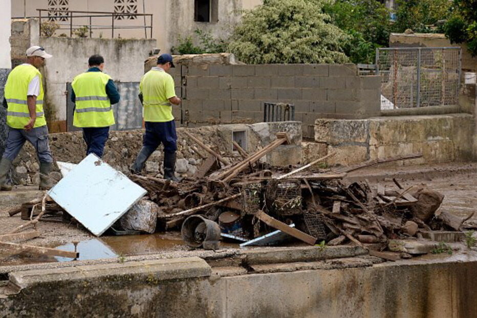 Tempestade em Maiorca, Espanha