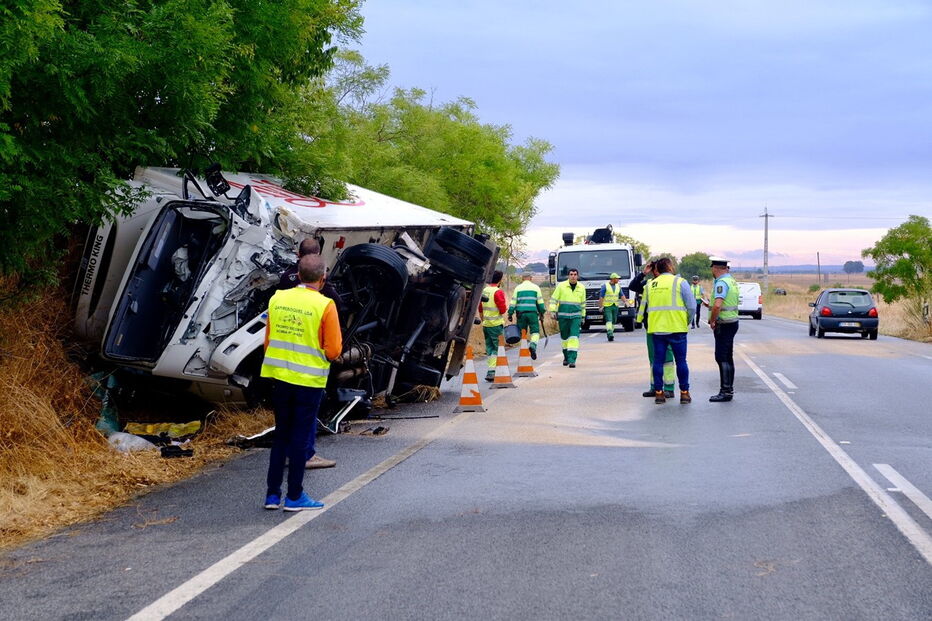 Colisão em Évora