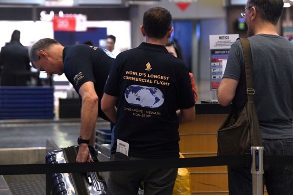 Avião faz o voo mais longo do mundo de Singapura para Nova Iorque sem escalas