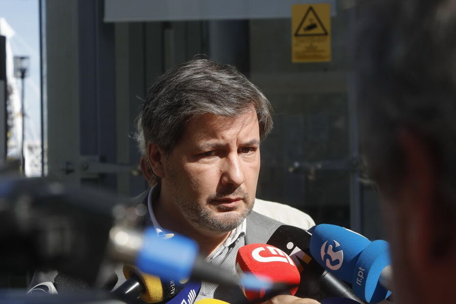 Bruno de Carvalho no Campus de Justiça de Lisboa