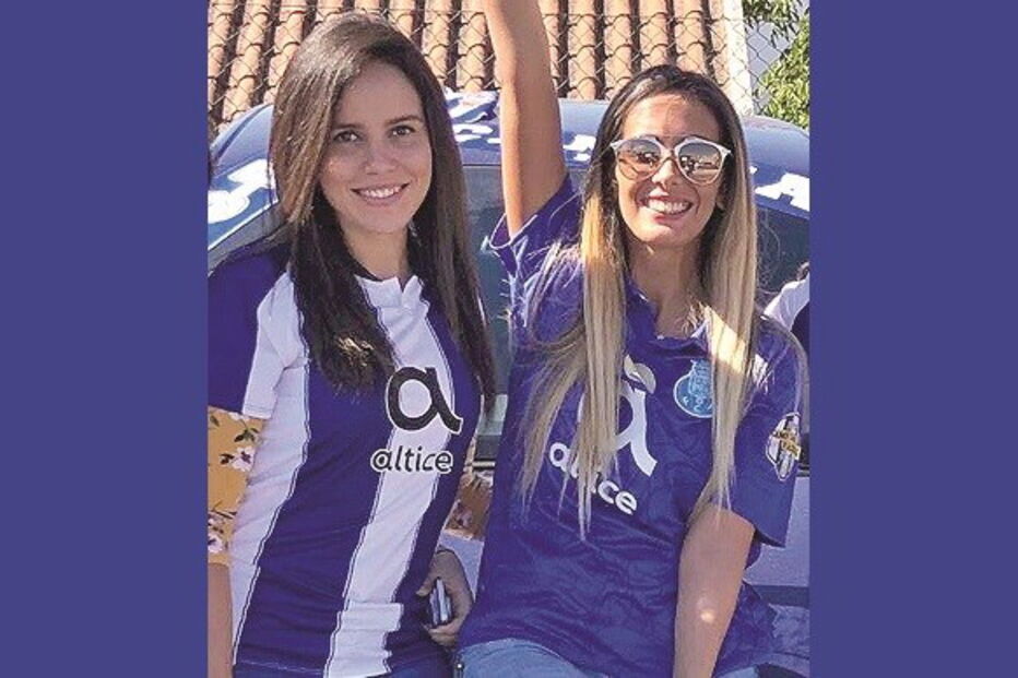 Paula Marques e Patrícia Barbosa são adeptas do FC Porto