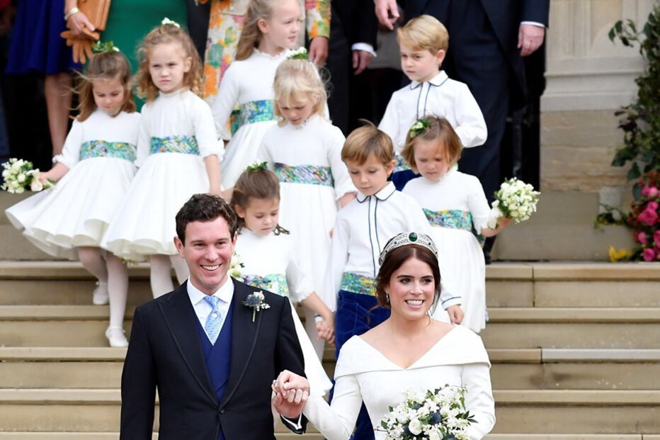 Eugenie York e Jack Brooksbank casaram no Castelode Windsor