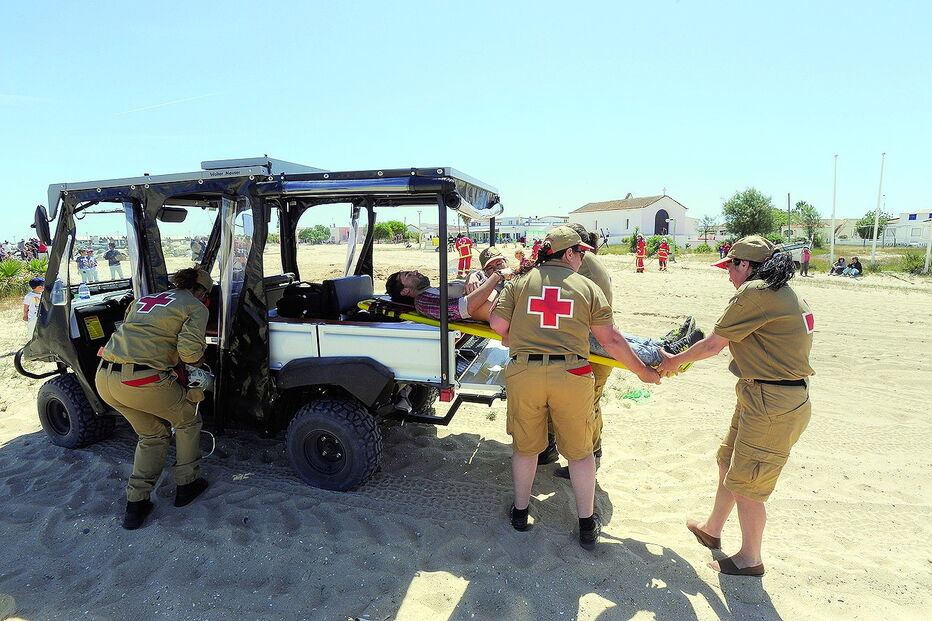 Cruz Vermelha começou a prestar assistência no posto instalado na ilha da Culatra em 2009