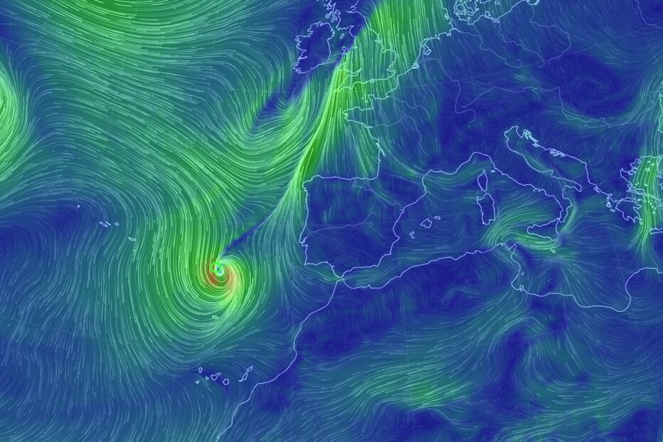 Furacão Leslie já passou pela Madeira e dirige-se para o continente