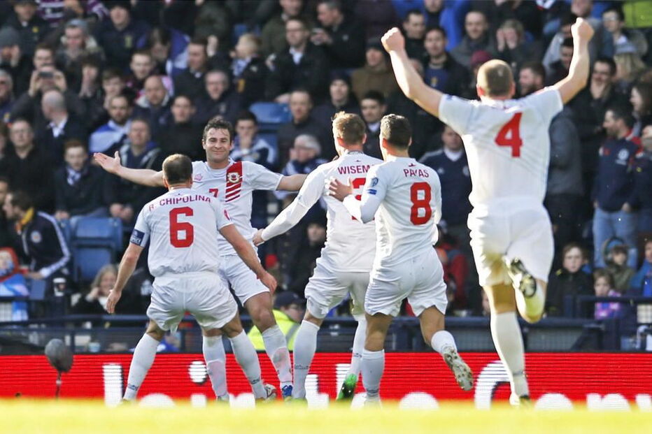 Gibraltar vence primeiro jogo oficial da história na Arménia