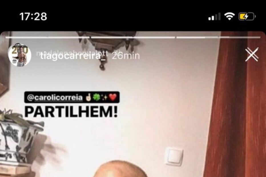 Carolina tem partilhado a sua luta através das redes sociais