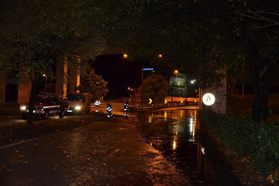  Estradas cortadas no Porto