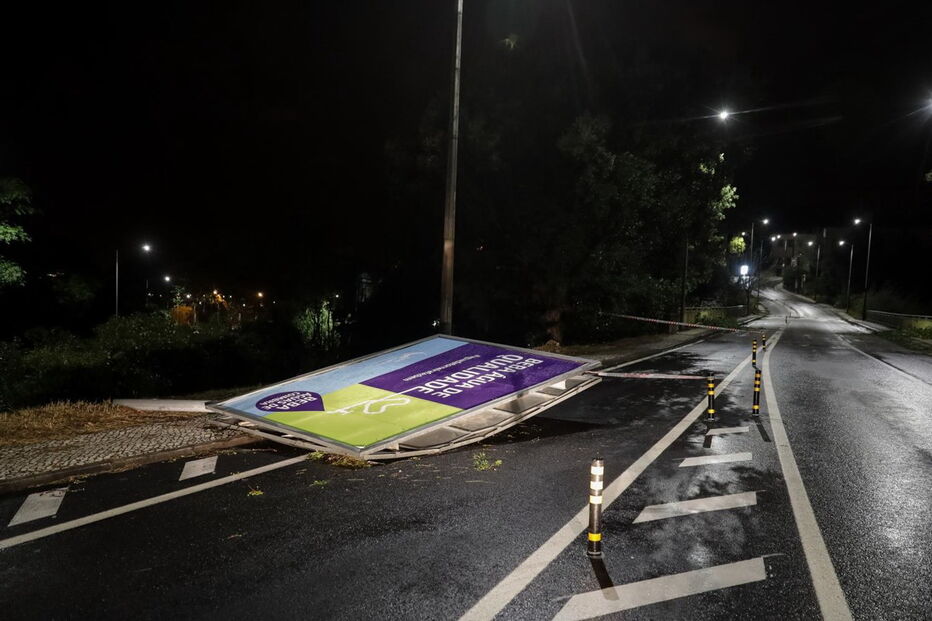 Leslie provoca pânico e deixa rasto de destruição em Coimbra