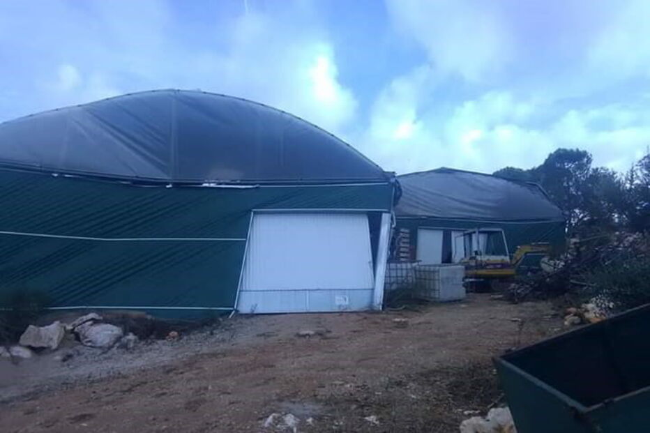 Efeitos do Furacão em Condeixa a Velha