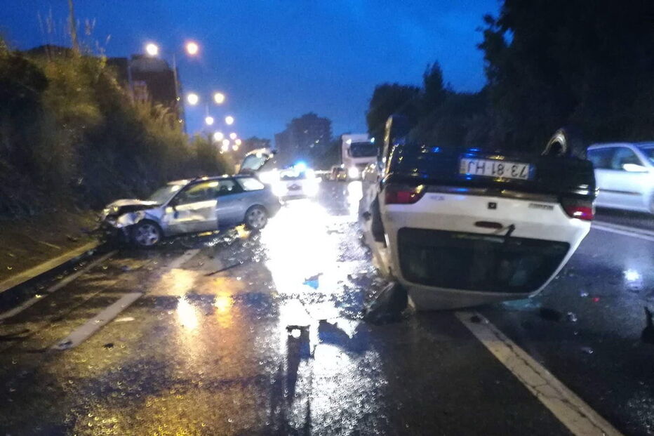 Um morto e um ferido em colisão rodoviária na EN14 na Maia