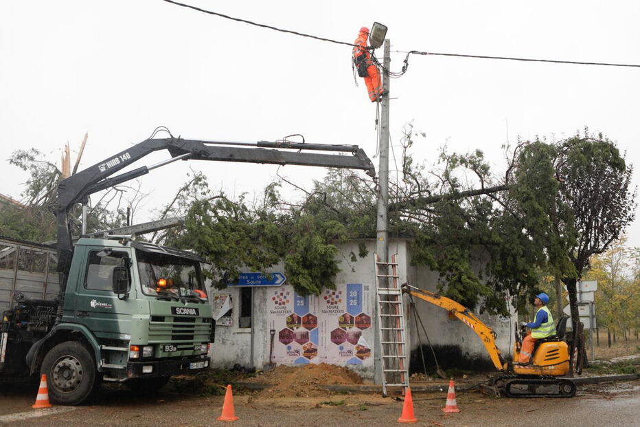 Vila de Soure volta a ter luz, mas muitas localidades continuam às escuras