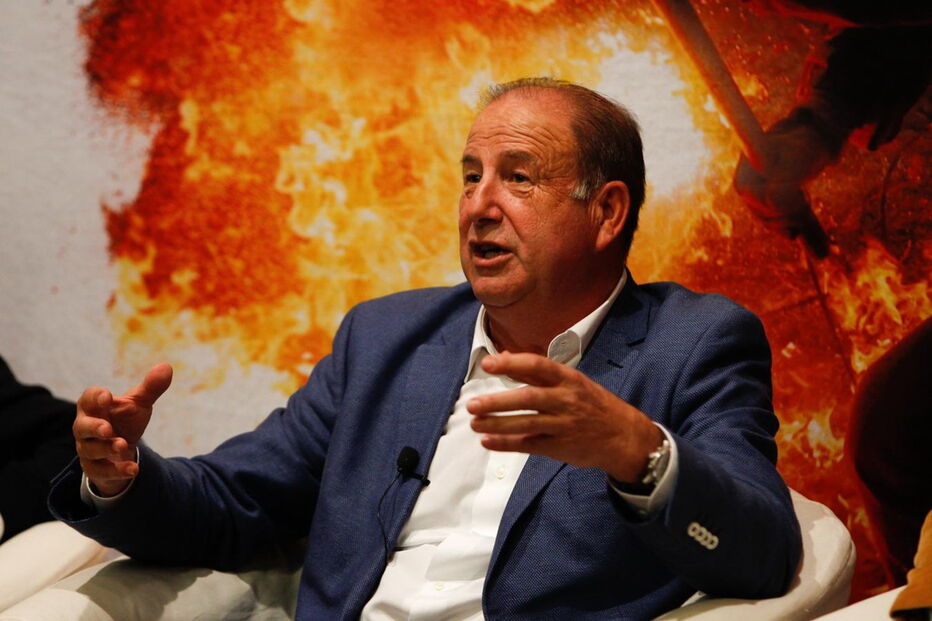 Carlos Alexandrino na última conferência 'CM não Esquece'