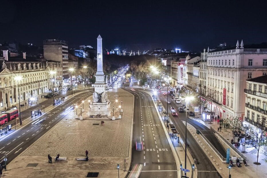 Praça dos Restauradores, em Lisboa