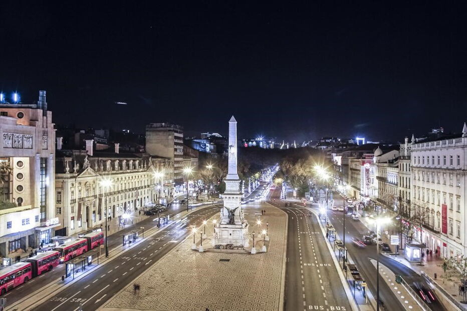 Praça dos Restauradores, em Lisboa