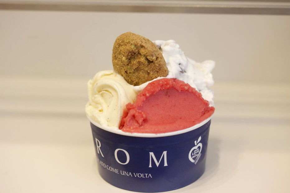 Combinar sabores na gelataria Grom