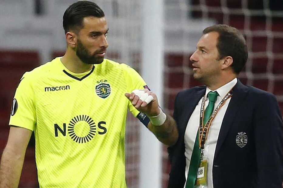 Rui Patrício e Frederico Varandas