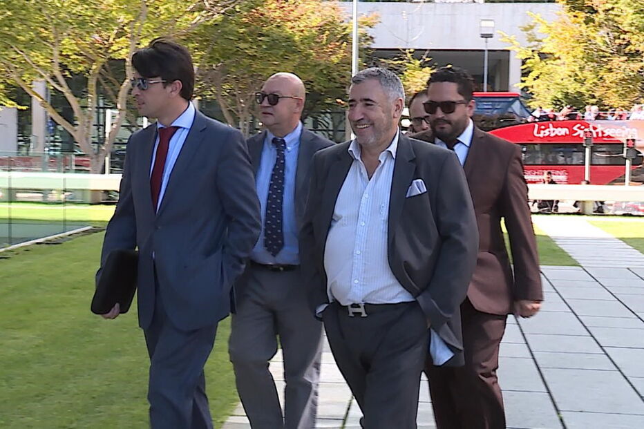 Ricardo Macedo (2º a contar da esquerda), antigo coordenador da PJ