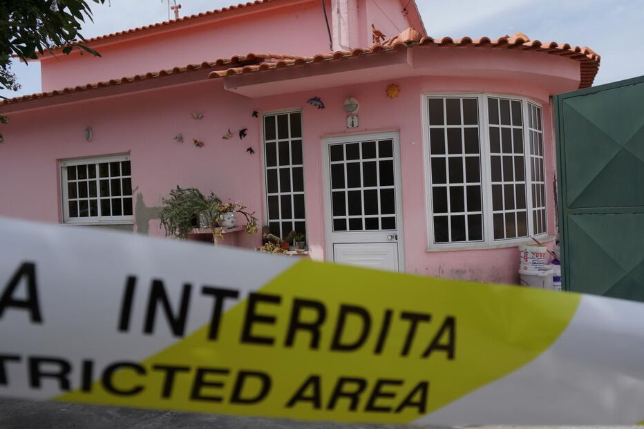 A casa onde Mário Coelho matou Maria de Lurdes, em Porto de Mós