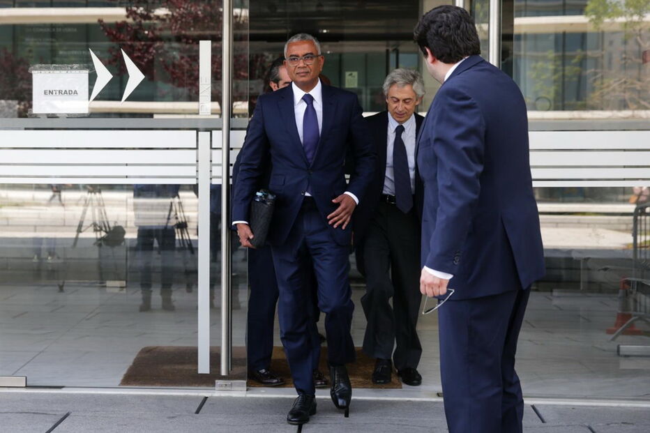 O banqueiro angolano Carlos Silva no julgamento da Operação Fizz