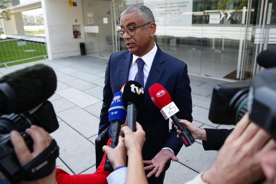 O banqueiro angolano Carlos Silva no julgamento da Operação Fizz