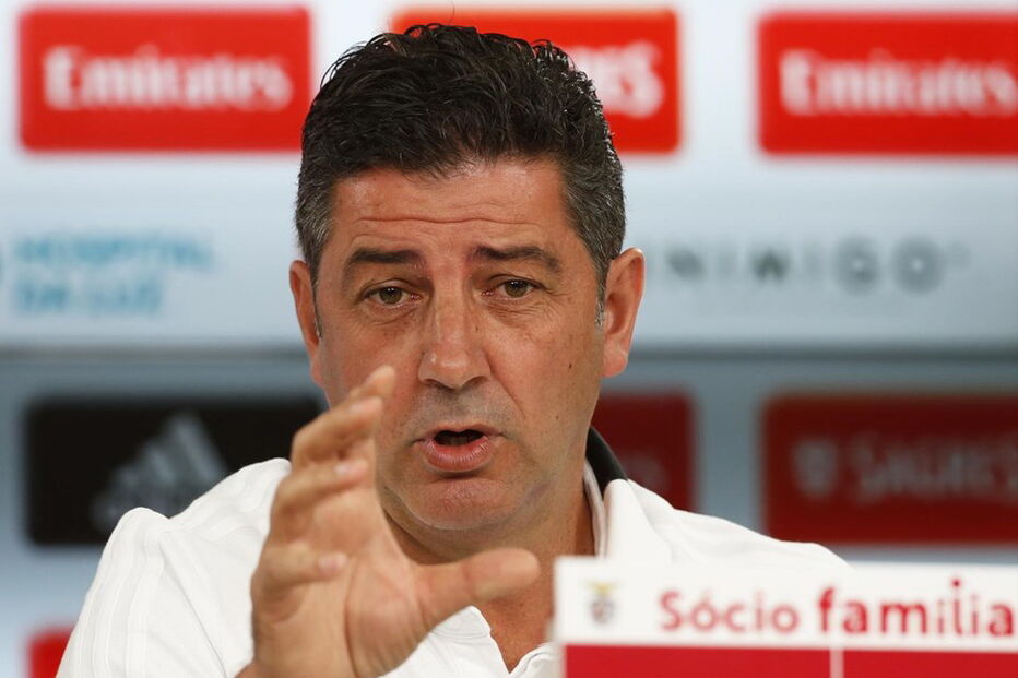 Rui Vitória, treinador do Benfica