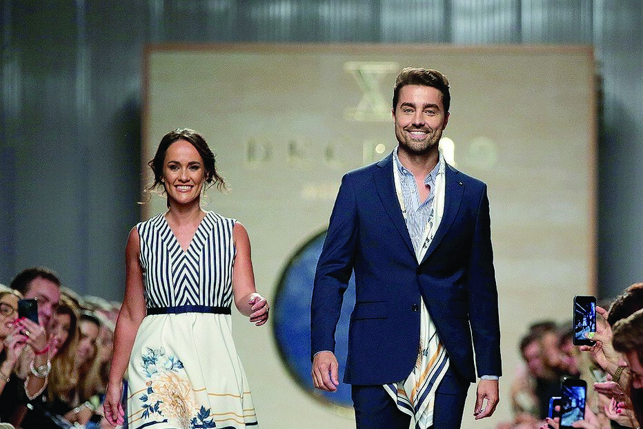 Ricardo Pereira e a mulher  Francisca