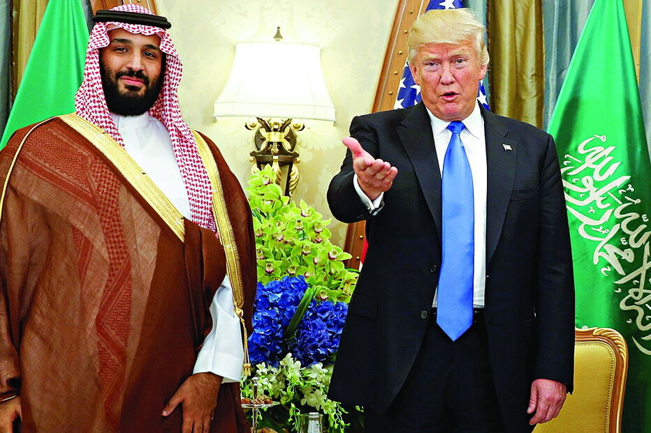 O príncipe Bin Salman tem tido o apoio de Trump, mas ontem o presidente dos EUA fez um alerta claro a Riade 