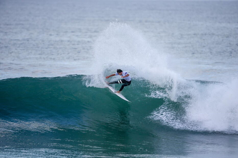 Julian Wilson em ação em Peniche