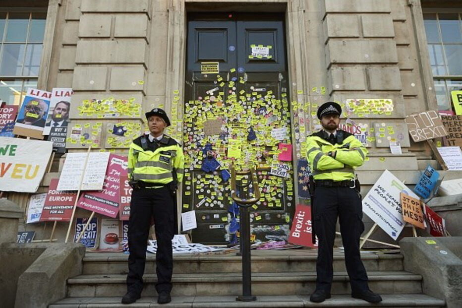 Britânicos manifestam-se contra o Brexit nas ruas de Londres