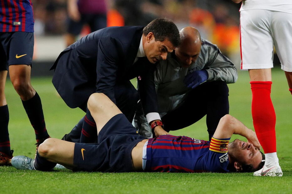 Messi vai parar três semanas e falha o clássico com o Real Madrid