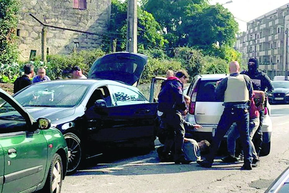 Suspeitos foram detidos em Baguim do Monte por elementos da PSP