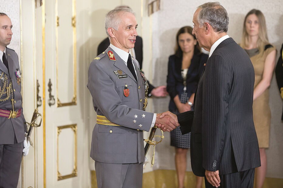 Presidente Marcelo Rebelo de Sousa empossa Nunes da Fonseca como CEME