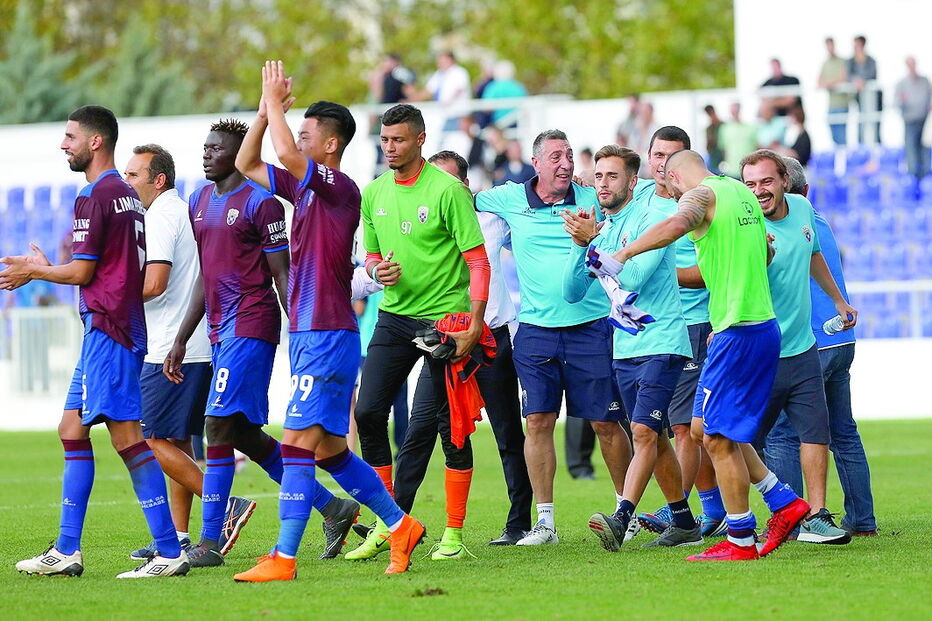 Cova da Piedade celebra passagem à próxima fase da Taça de Portugal