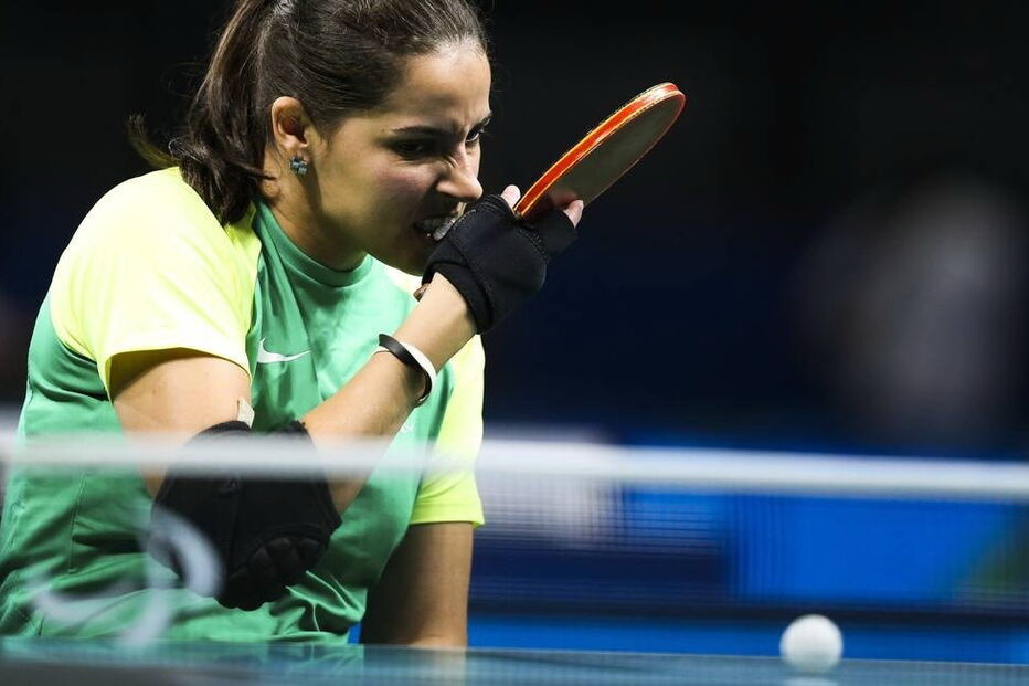 Cátia Oliveira é atleta paralímpica de ténis de mesa