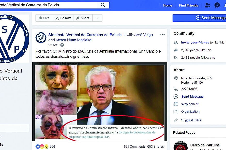 Sindicatos fizeram montagem para criticar declarações do ministro