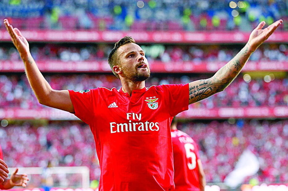 Seferovic, Benfica, jogo, jogador, suíço