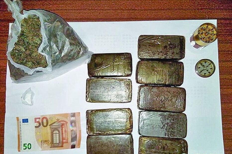 Droga foi apreendida pela GNR 