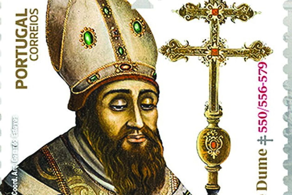 Selos dos arcebispos de Braga possuem  valor facial de 53 cêntimos. Existem 125 mil exemplares