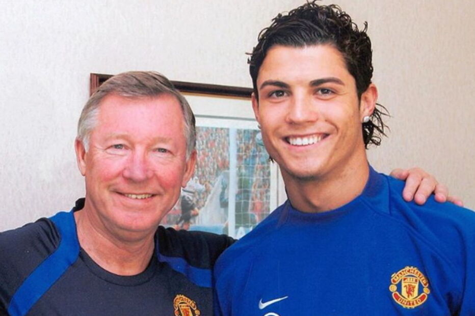 Cristiano Ronaldo e Alex Ferguson