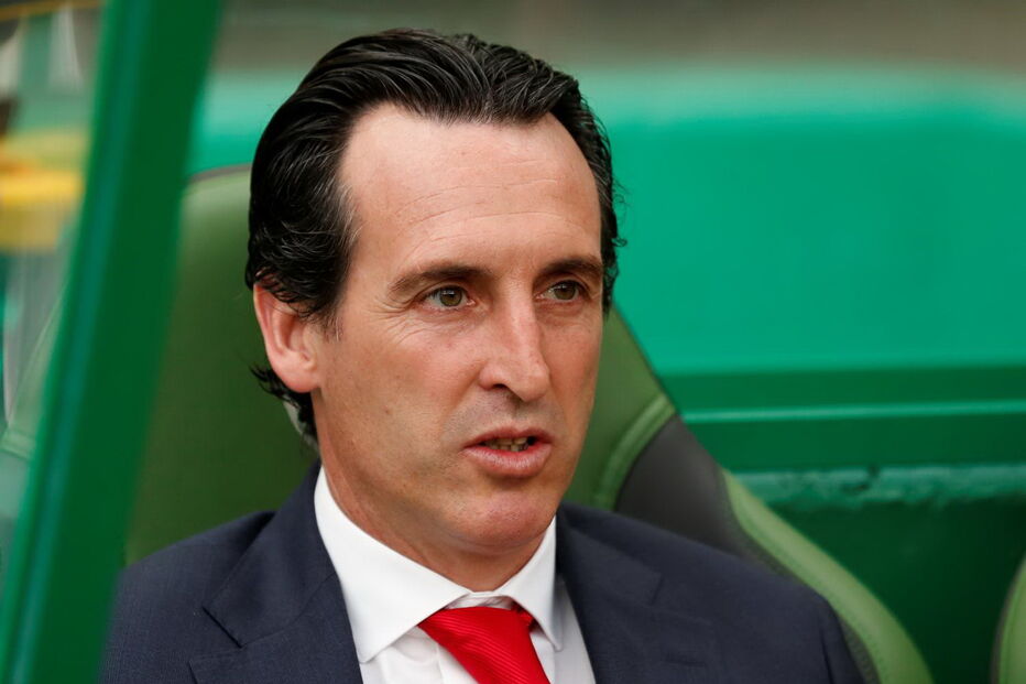 Unai Emery , técnico do Arsenal 