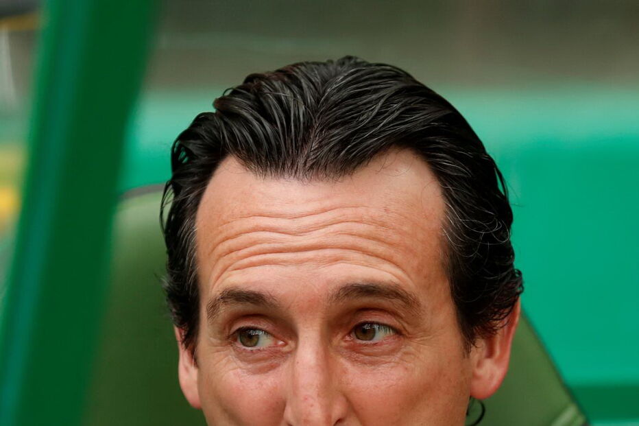 Unai Emery , técnico do Arsenal 