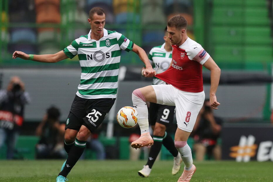 Os melhores lances do jogo Sporting-Arsenal