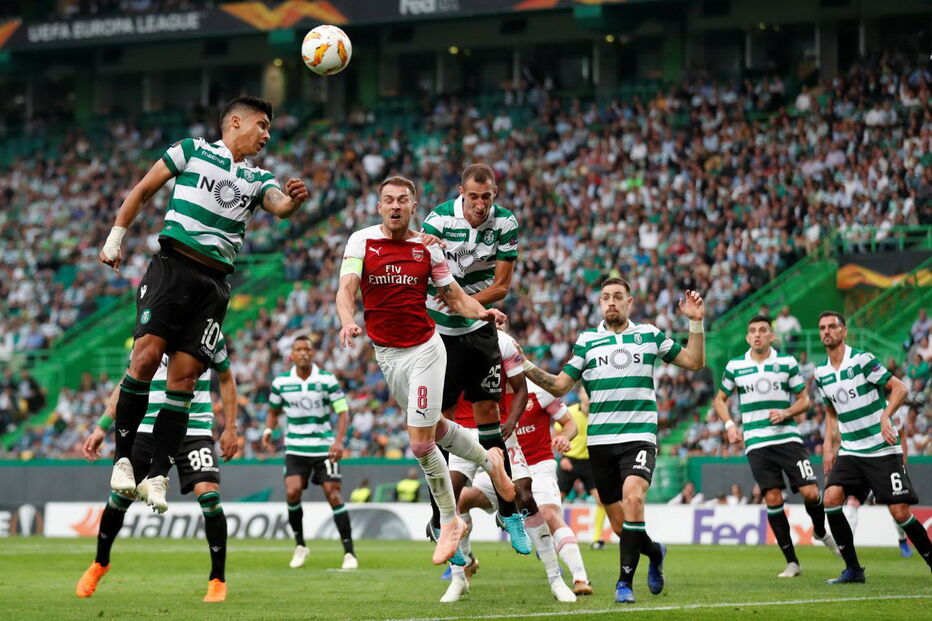  Os melhores lances do jogo Sporting-Arsenal