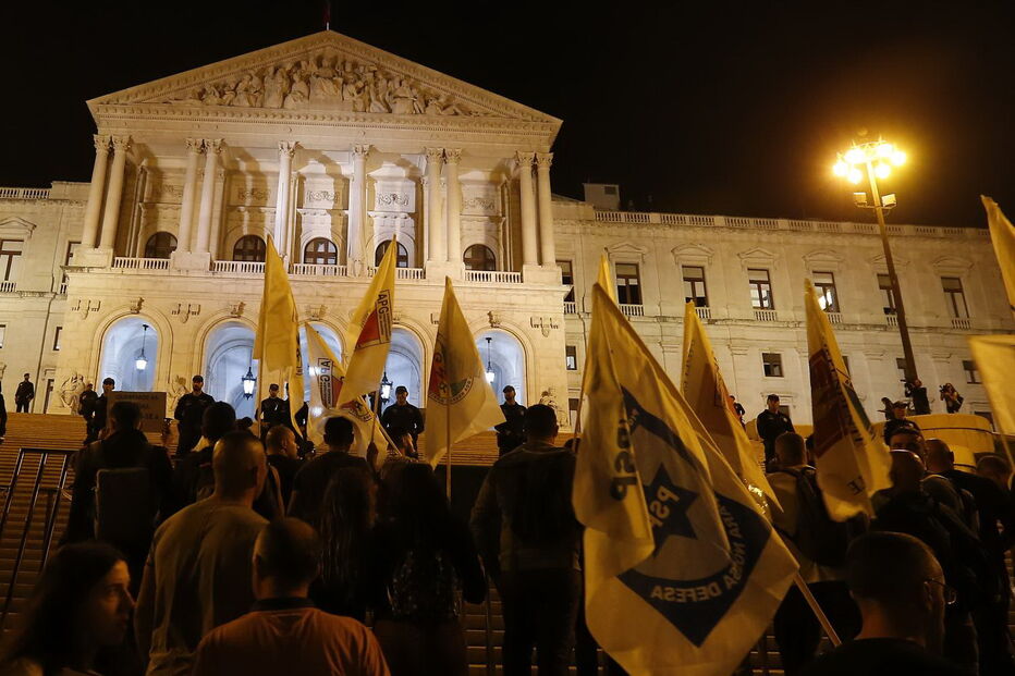 Cerca de 5 mil polícias em protesto nas ruas de Lisboa