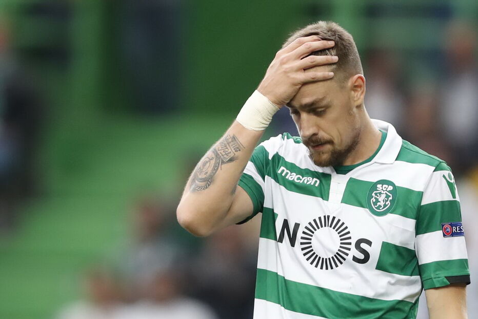 Coates em jogo do Sporting